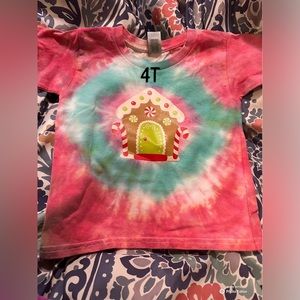 CUSTOM TYEDYE CHRISTMAS TEE